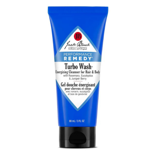 Jack black turbo wash - limpiador energizante para cabello y cuerpo