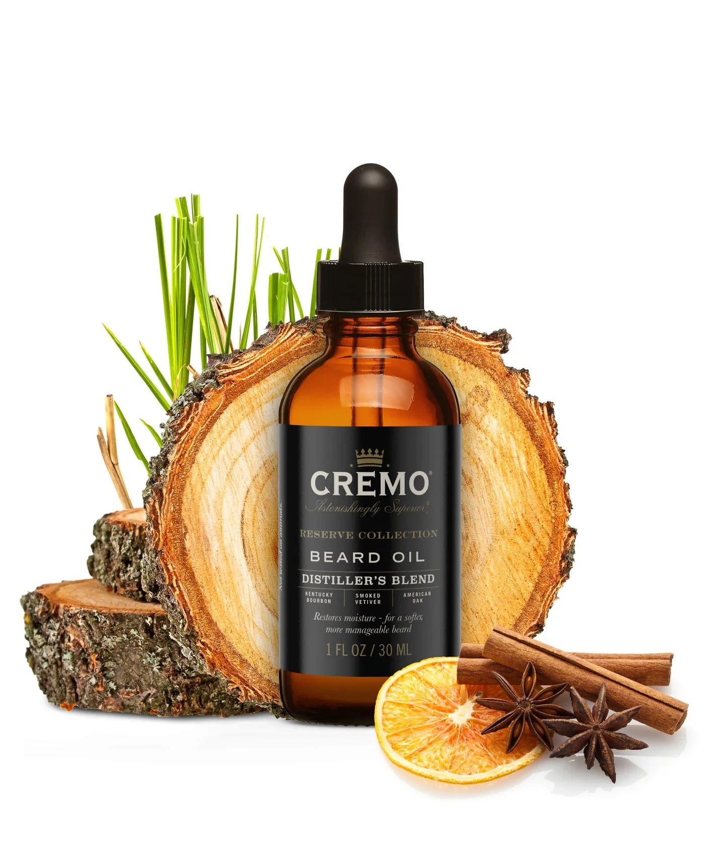 Cremo Aceite para Barba Mezcla de Destilador (Colección de Reserva)