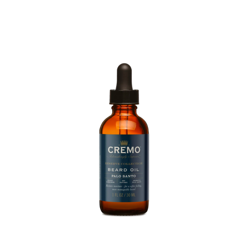 Cremo Aceite para Barba de Palo Santo (Colección de Reserva)