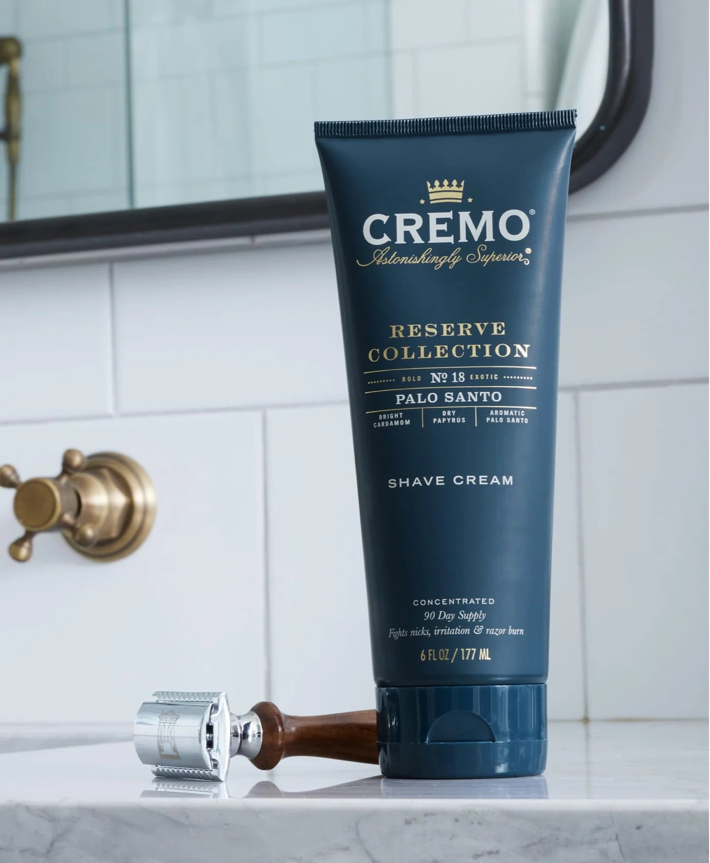 Cremo Crema de Afeitar de Palo Santo (Colección de Reserva)