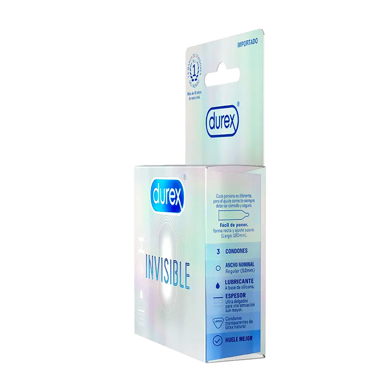 Durex Condon Invisible (3 unidades)