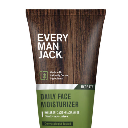 Every Man Jack - Hidratante Facial con Acido Hialuronico y Niacinamida