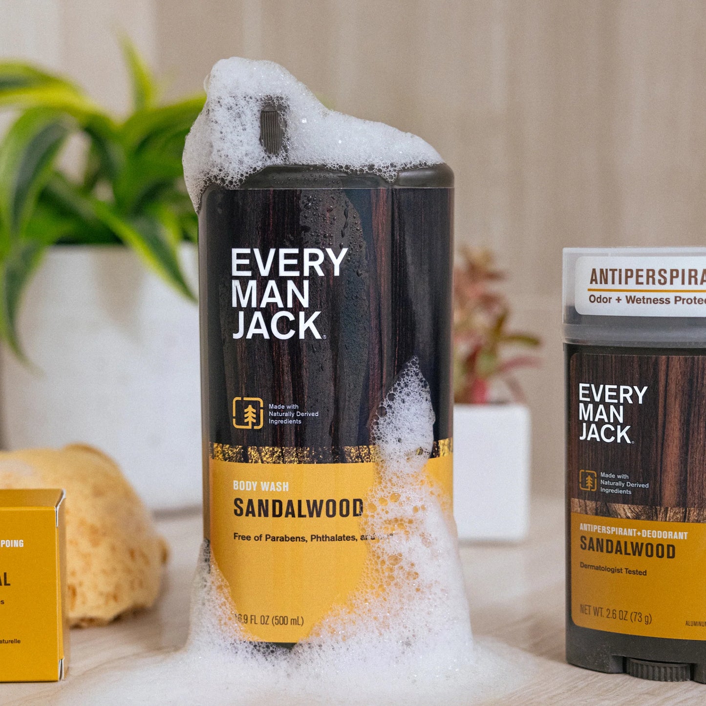 Every Man Jack Shampoo y Acondicionador Sandalo 2 en 1