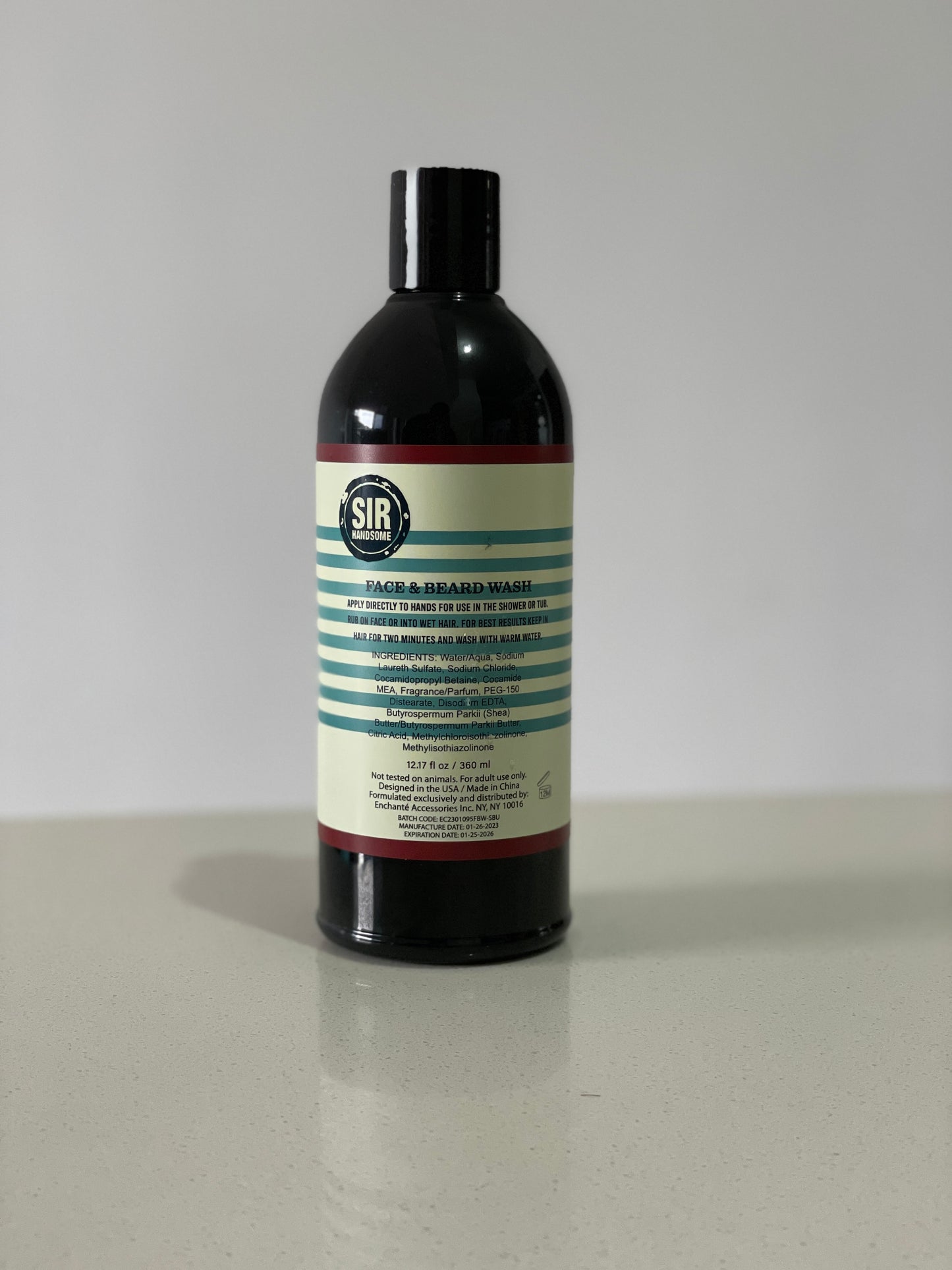 Sir Handsome Shampoo para Cara y Barba (Facewash)