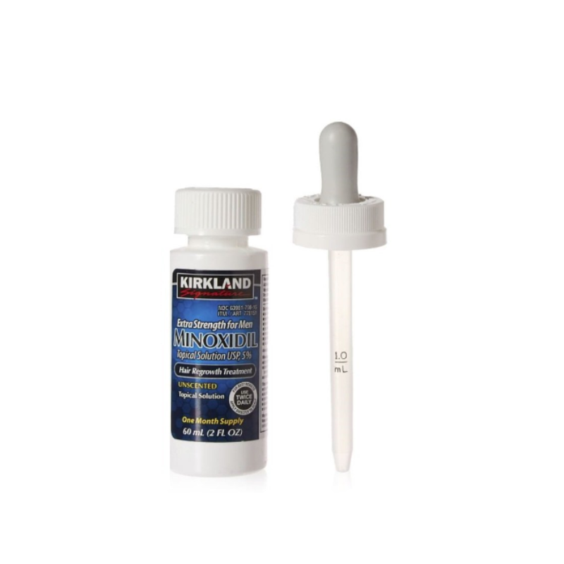 Kirkland Minoxidil Solución Tópica al 5% (6x60ml - Tratamiento 6 Meses)