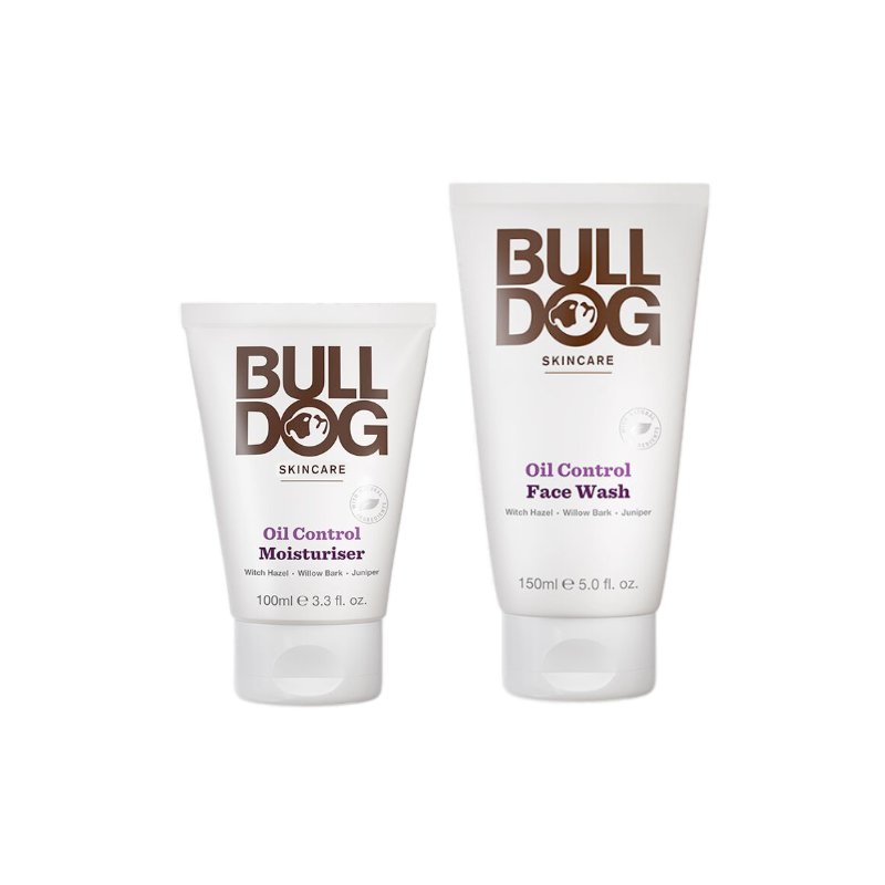 Bulldog Skincare for Men - KIT de Cuidado Facial Piel Grasa
