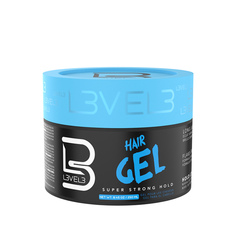 Level 3 Gel para Peinar Fijación Fuerte y Efecto Brillante