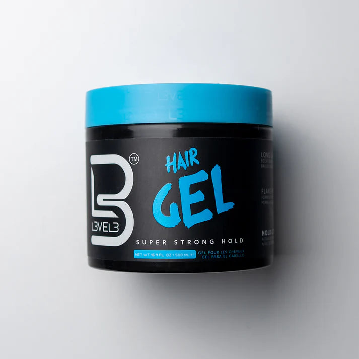 Level 3 Gel para Peinar Fijación Fuerte y Efecto Brillante