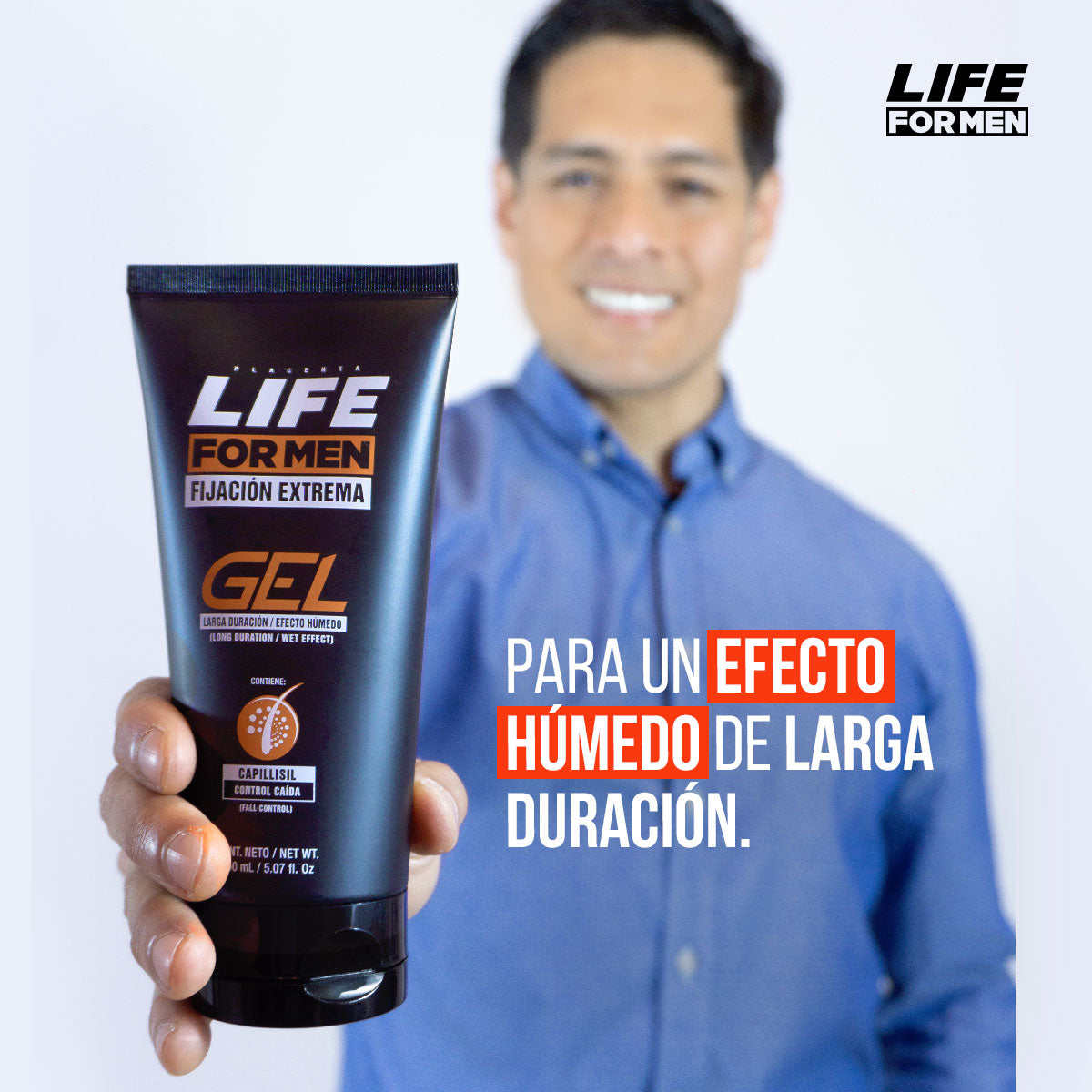 Life for Men Gel Fijacion Extrema