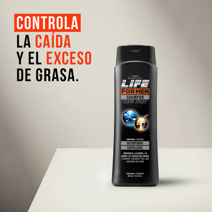 Life for Men Shampoo Control Caida Extremo