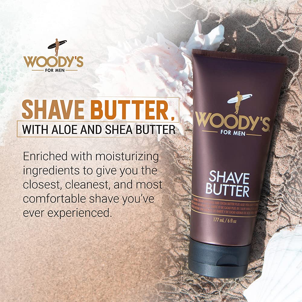 Woody's Shave Butter (Mantequilla de Afeitar)