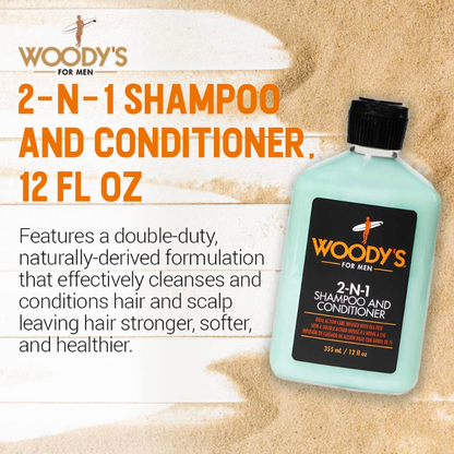 Woody's Shampoo y Acondicionador 2 en 1